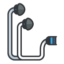 earplugs Filled Outline Icon