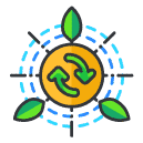 ecology Filled Outline Icon