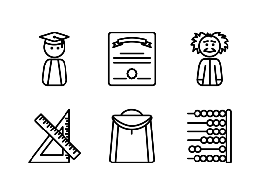 education-and-science-line-icons