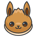 eevee Filled Outline Icon