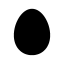 egg glyph Icon