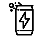 energy drink line Icon