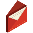 envelope Isometric Icon