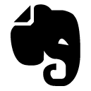 evernote glyph Icon
