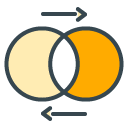 exchange Filled Outline Icon