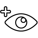 eye correction line Icon