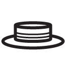 farm hat line Icon