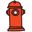 firehydrent Doodle Icon