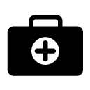 first aid box glyph Icon