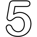 five line Icon