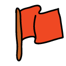 flag Doodle Icon