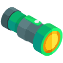 flashlight Isometric Icon