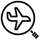 flight search line Icon