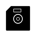 floppy disk glyph Icon