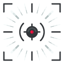focus Filled Outline Icon