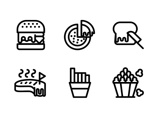 food-line-icons