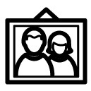 frame picture line Icon