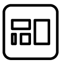 function key two line Icon