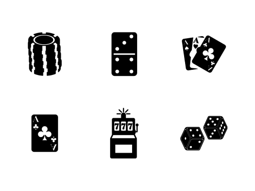 gambling-glyph-icons