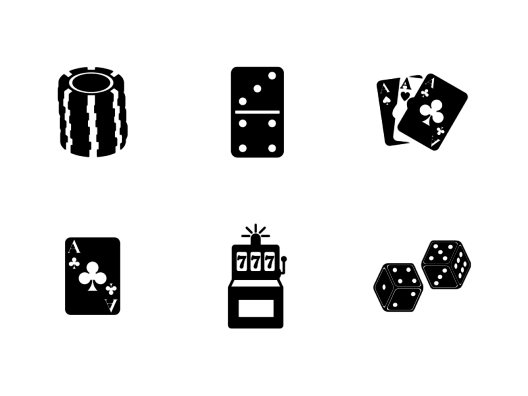 gambling-glyph-icons
