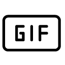 gif line Icon