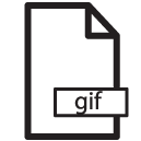 gif line Icon