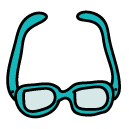 glasses Doodle Icons