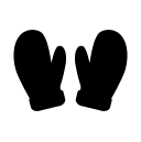 gloves glyph Icon