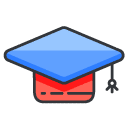 graduation Filled Outline Icon