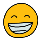 grin Doodle Icon