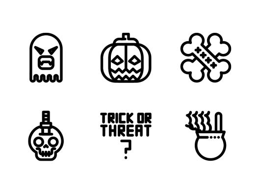 halloween-line-icons