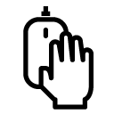 hand mouse line Icon