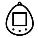 handheld games line Icon
