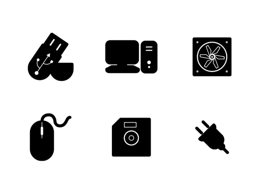 hardware-glyph-icons