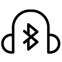 headphone bluetooth line Icon