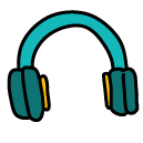 headphones_1 Doodle Icon