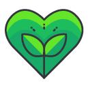 heart Filled Outline Icon