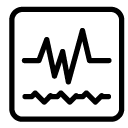 heart rate line Icon