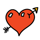 heart_1 Doodle Icon