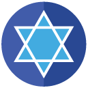 hebrew flat Icon