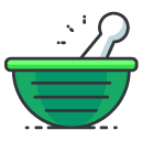 herbal mixture Filled Outline Icon