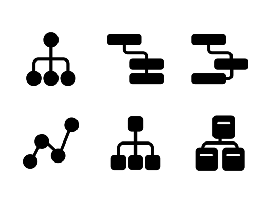 hierarchy-glyph-icons