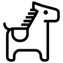 horse line Icon