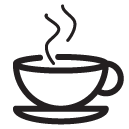 hot drink line Icon