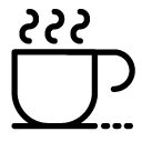 hot drink mug line Icon