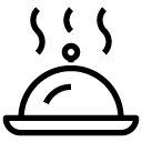hot meal line Icon