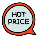hot price Doodle Icon