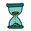 hourglass Doodle Icons