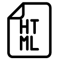 html line Icon