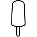 ice-cream stick line Icon